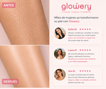 Maquinilla 2 en 1 para Bikini y Cuerpo Glowery®